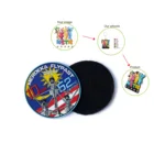 Badge Factory Custom Military Rubber Badge PVC Patches With Hook Side