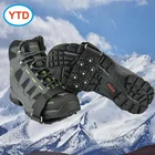 Shoes Winter Boots With Ice Gripper Snow Grips Shoes Boots Straps