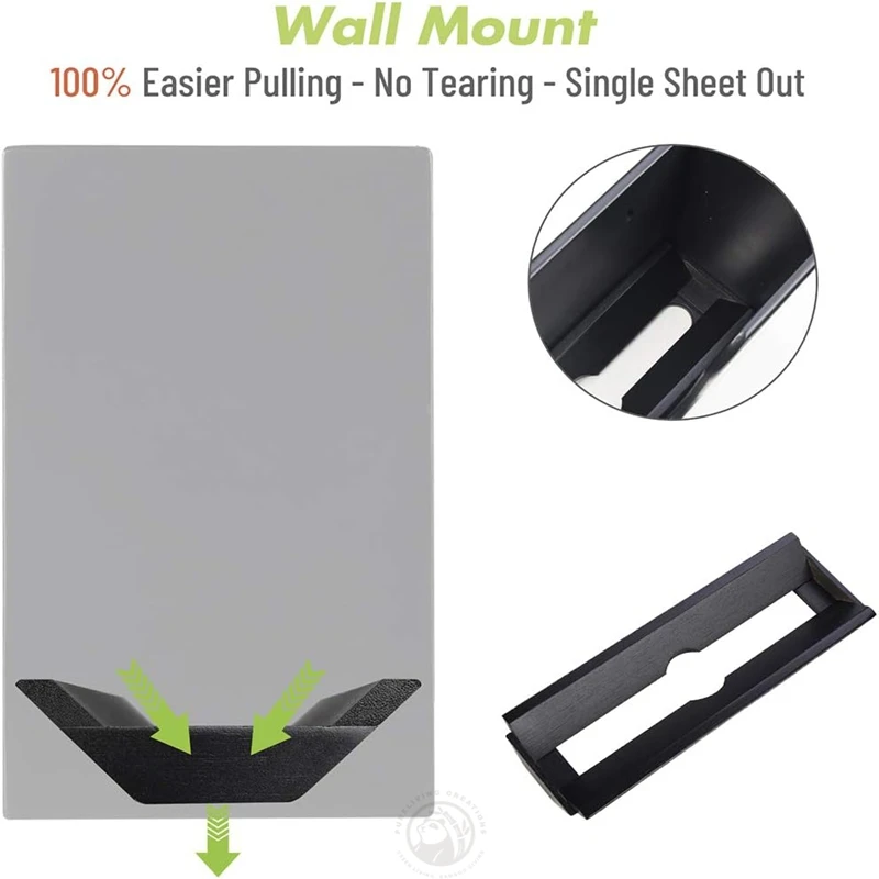 Factory Supply Wall Mount Multifold Holder Bamboo Toilet Paper Dispenser Bathroom Accessories