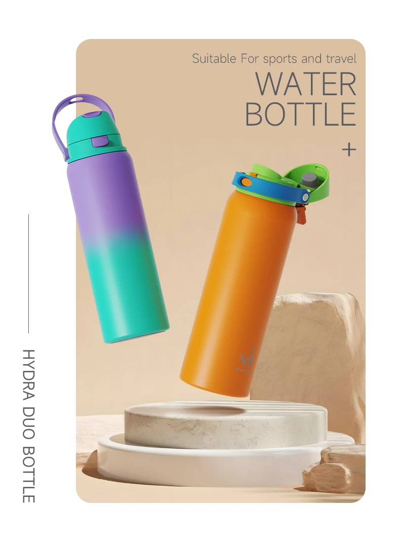 NEW Termos De Agua Gym Vacuum Water Bottle Vacuum Flasks Insulated Stainless Steel Water Bottle for Sports supplier