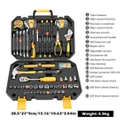 Bicycle Tool Kit Hand Tool Set 127pcs Screw Driver Bicycle Tool Kit Bike Hand Tool Set