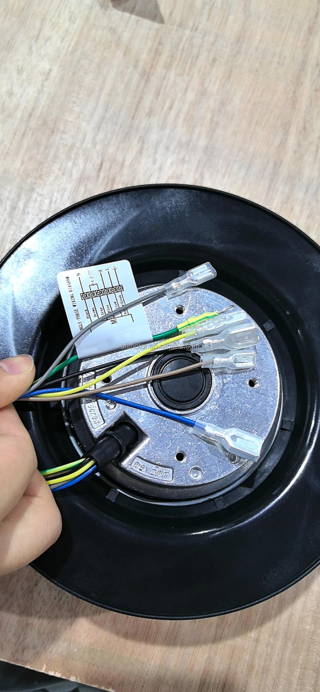 Centrifugal Backward Fan, B2E175-063A-SA01, 220V, Plastic - detail 6