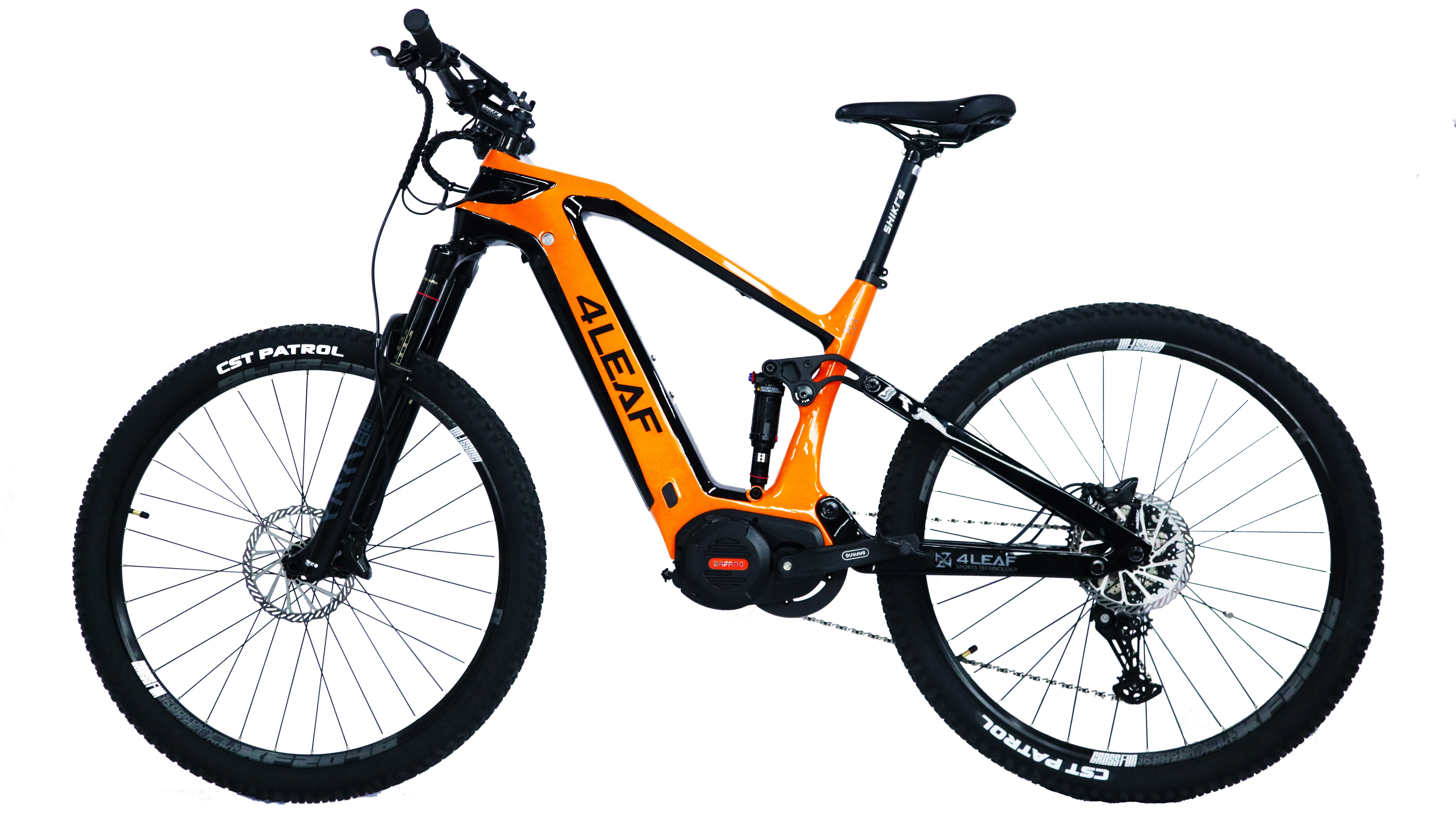 Bafang G M Full Suspension Ebike Full Carbon Bicycle Electric