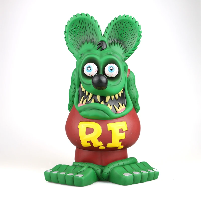 Tales Of The Rat Fink Super Big Size 32cm Tall Rat Fink Pvc Statue Figure  Action Collectible Model Toys - Buy Rat Fink,Figure Action,Collectible Toys  Product on 