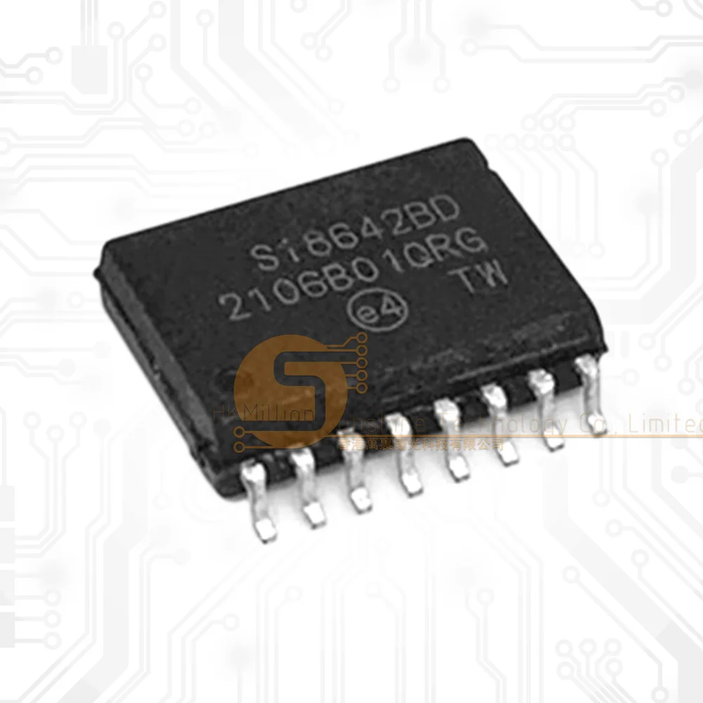 product sop16 digital isolator ic si8642bd b isr si8642bd 150mbps high speed isolation for industrial automation-0