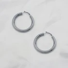 Earring Big Gold Women Jewelry Large Size Stud Earring Big Size 18K Gold Plated Stainless Steel Earring