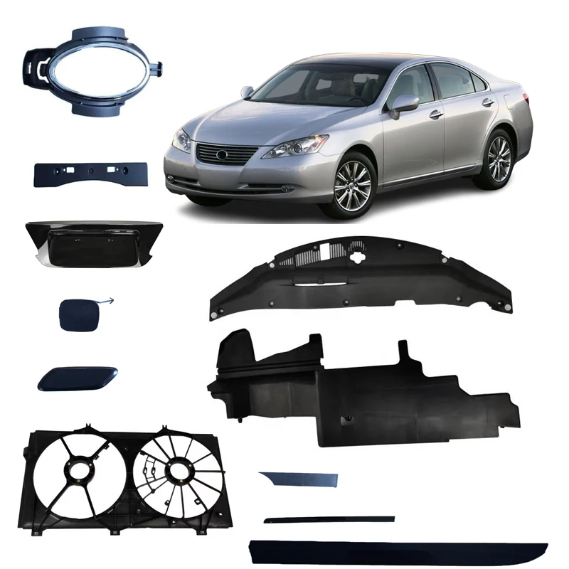 sản phẩm saivis body kit phụ tùng ô tô nắp biển số phía trước biển số phía sau không có camera cho lexus 06 09 es350-35