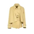 Coat Women's Fashion Long Trench Coat Custom Women's Trench Coat Fashion Slim Trench Coat