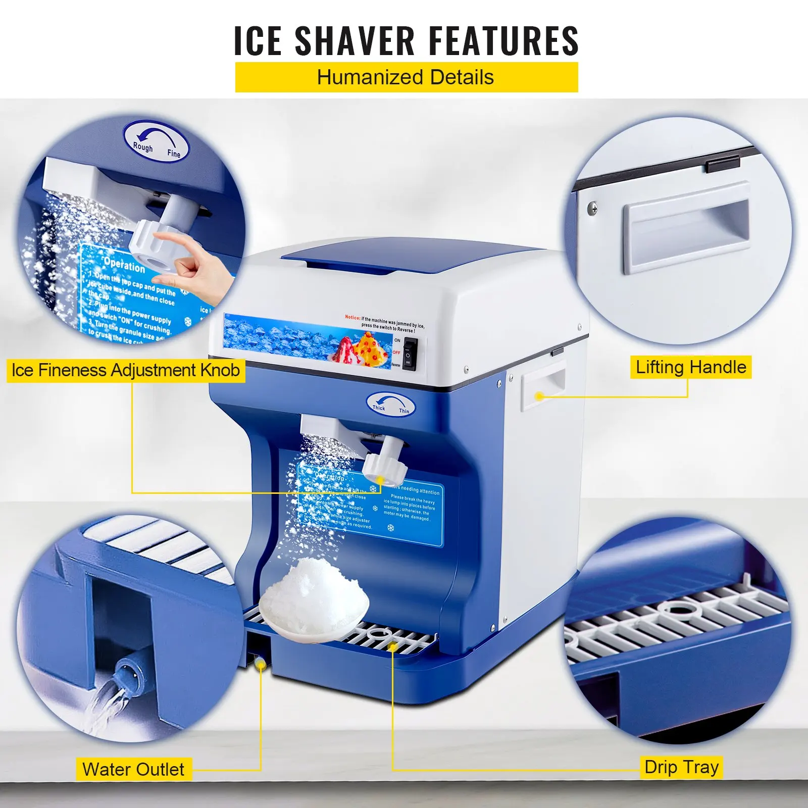 Ice Machines, 100kg/min, ABS, Plastic - detail 10
