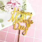Butterfly Hot Selling Butterfly Cake Insert Decoration Party Supplies Happy Mother's Day Acrylic Cake Topper