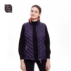 Leather Vest Factory Custom Ladies Lamb Pile Bonded Leather Shammy Vest