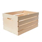 Rustic Wood Crates With Vintage Decorative Display