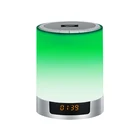 Mp3 Mp3 Musky Hot Sale Customize Tf Card Mp3 Player Timing With Touch Night Light Home BT Speaker