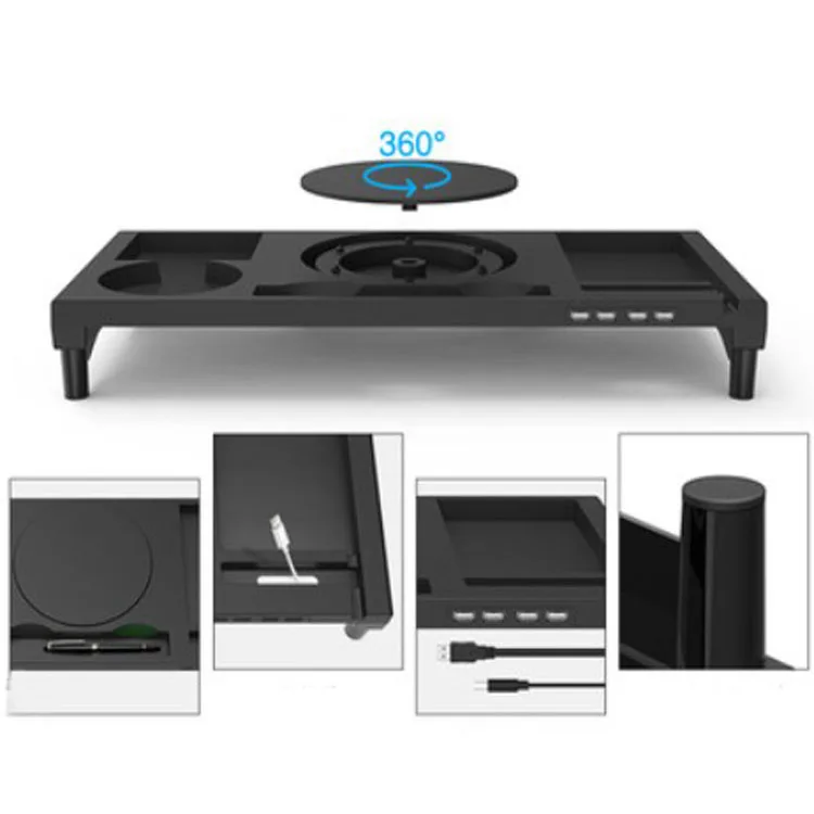 Dual Monitor Stand Riser 