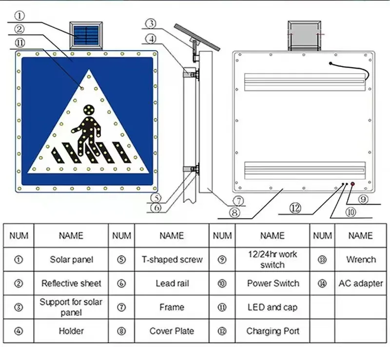 Australia Battery Operated Road Traffic Signs Solar Led Arrow Light