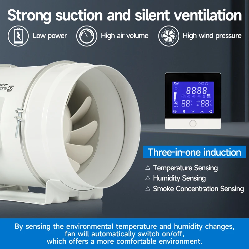 Inline Duct Fan, 6inch, 110, Electric - detail 10