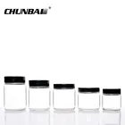 Glass Jar Glassglassglassglass Cream Glass Jar 1oz 2oz 3oz 4oz Cream Glass Jar For Glass Cosmetic Jar With Lid