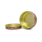 Custom Made 40ml 40g Luxury Colorful Green Aluminium Metal Saffron Packaging Containers Jar Box