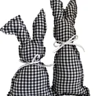 Bunny Easter Basket Cute Easter Basket Bunny Monogrammed Home Decor Multiple Fabric Bunny Easter Decor