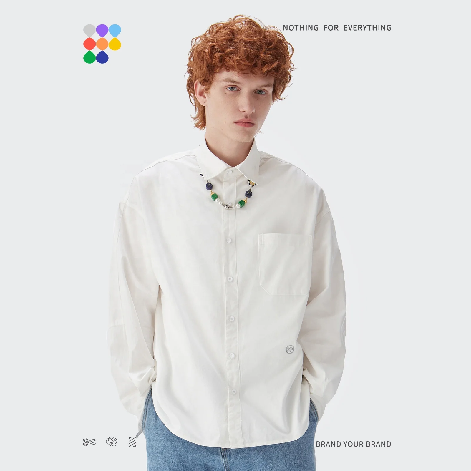 Shirts Male Casual Cotton Shirts 