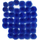 Fur DIY Material 6cm Big Natural Mink Fur Ball Real Mink Fur Pompom For Accessories