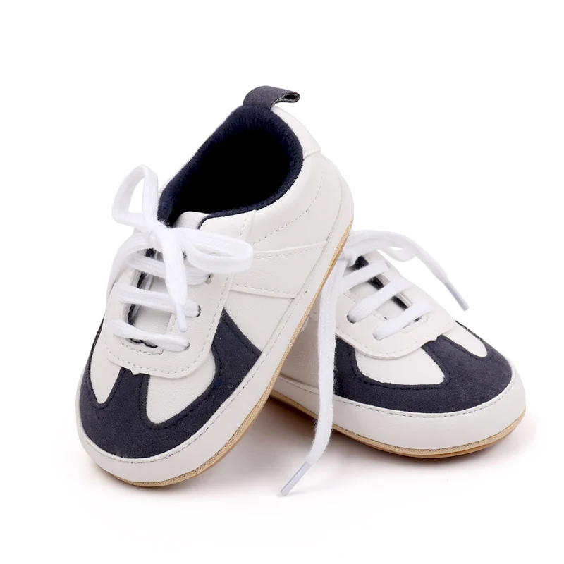 High Quality Lightweight Court Sneakers Anti-Slippery Prewalker Toddler Baby Shoes for Boys Hot Selling Design for Spring Autumn details