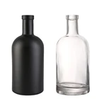 Bottle Custom Shape Avertan Xuzhou Empty Spirit 100ml 200ml 375ml 500ml 750ml 1 Liter Gin Glass Bottle For Liquor