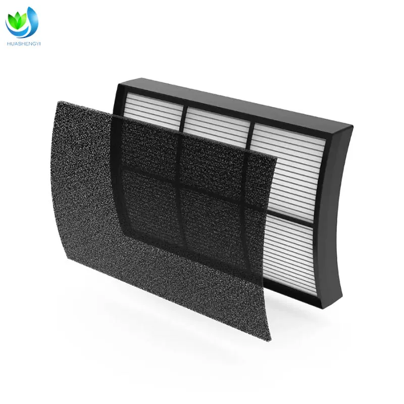 product customize replacement for purezone air purifier filter 2 in 1 true h12 h13 hepa activated carbon high efficiency air filter-5