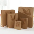 Gift Bags Wrap Customised Gift Bags With Handles Designer Solid Plain Paper Gift Wrap Bags For Birthdays Party Favors