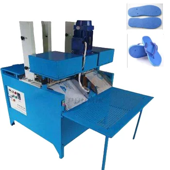 Automatic Pvc Eva Rubber Beach Sandals Slipper Sole Drilling Machine Flip Flop Making Machines Manufacture Women's Slippers