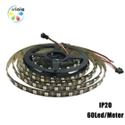 Led Led 5050 Led Strip DC5V WS2812B RGBWW RGBCW 5050 Addressable Pixel Flex Led Strip