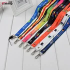 High Quality Breakaway Custom Silkscreen Printing Logo Polyester Airbus Lanyards For Mobile Phone