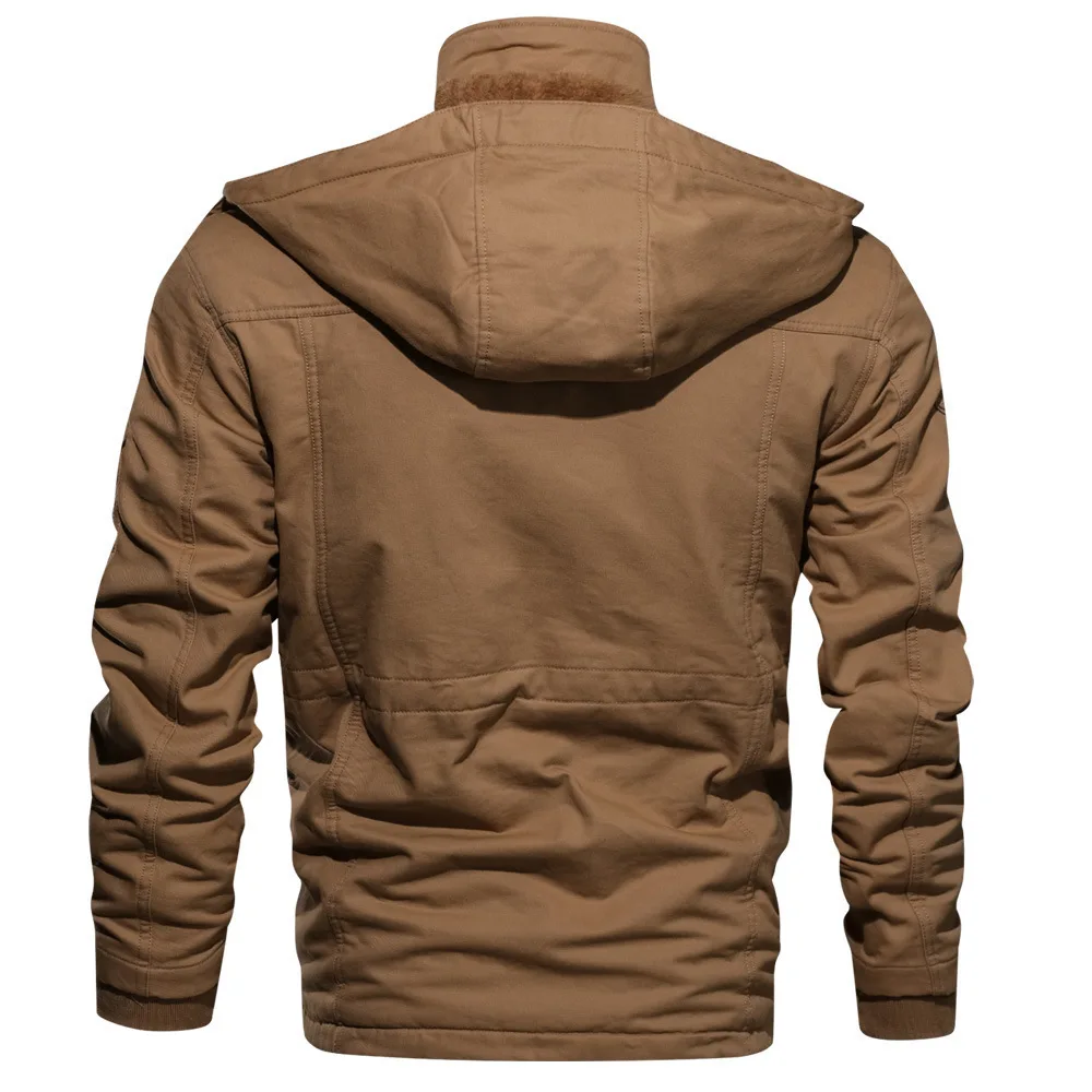 2022 High Quality Custom Design Mens Jacket Winter Fleece Jacket coat Warm Thicken Outerwear men's Jackets