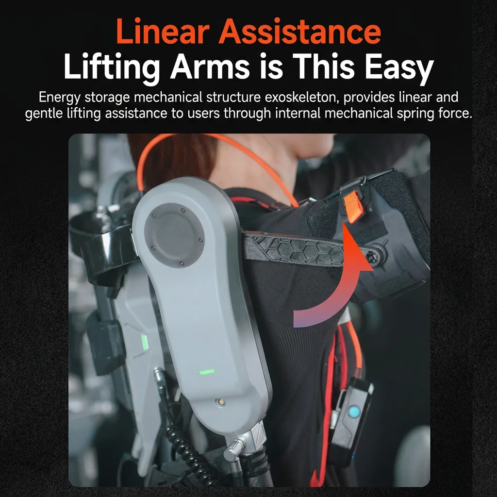 Passive Industrial Upper Limb Exoskeleton, No-Charge Arm Support for ...