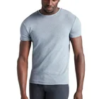 Short T Shirt 2020 New Arrival Short Sleeve Custom Printing Luxe Crewneck Bamboo And Organic Cotton Slim Fit T Shirt Mens