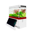 Nano Led 5V USB Small Aquarium Coffee Table Nano Potted Plants Desktop Led Pump Filter
