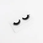 Eyelashes Card Mink Eyelash With Box Create Own Brand Synthetic Eyelashes 6D Faux Mink Lashes With Paper Card Box Large Stock