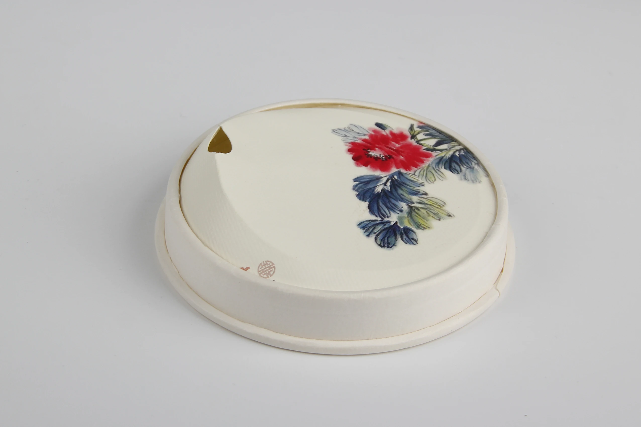 Custom Sizes Colors PE/PP/PLA/Aqueous Coating Hot Resistance Sip Through Kraft Lid for Paper Cup factory