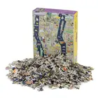 Puzzle Toy Custom Made In China 500 1000 Pieces City Cartoon Jigsaw Puzzle Toy