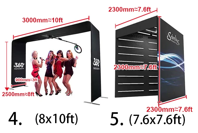 360 Photo Booth Giratorio with High Angle Photo Booth and Interactive Mirror Photo Booth H2bc7b0a010c94acfb3d9a783c0fc5d4aO