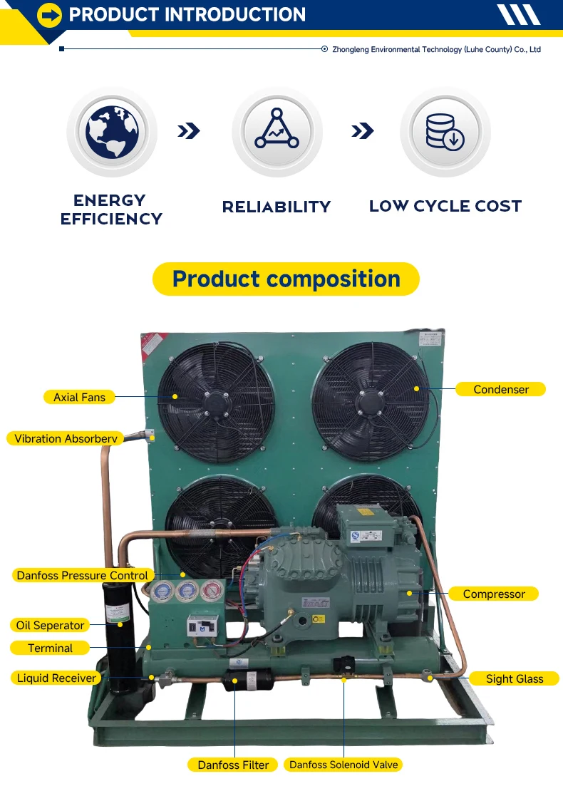 Semi Hermetic Compressor, 380 V, 50000 - detail 40