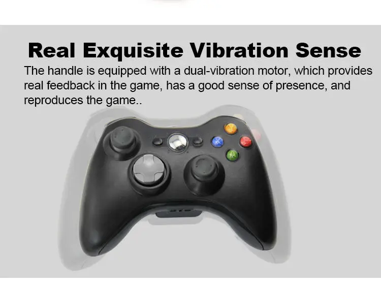 High quality Wireless Gamepad 360 For Xbox360 Controller  joystick game controller 360 controller