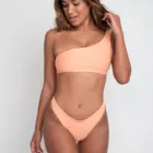 Beachwear Custom Bikinis Printing Swimwear Beachwear 2 Piece Swimsuit Women Custom Logo 1 Shoulder Bikini