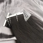 Hair Extensions Hair Extensions Tape Hair Ruikang Hair 10A Cuticle Aligned Extensions Human 26 Inches Skin Weft Tape Hair