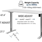Electric Dual Motor Height Adjustable Kids Desk Stand Up Lifting Desk Frame For Children Learning