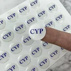 3d Sticker Wholesale Glossy Waterproof 3D Dome Epoxy Adhesive Logo Sticker