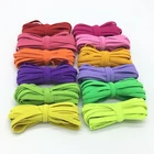 Bundle Cord Elastic Cord Wholesale Flat Elastic Band Tape For Note Book 6mm Bundle Packing Colorful Elastic Cord