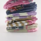 Easy New Design Cotton Easy To Exercise Cute Pink Girls Baby Socks For Kids