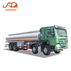 Truck Sinotruck 6x4 4x2 20000l 25000l Carbon Steel Gasoline Diesel Fuel Tank Truck