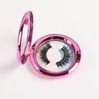 Packinging New High Quality Beautiful Round Plastic Empty Eyelash Packinging Box